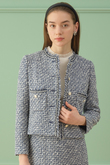 【LOVE FOR TWEED 2023】トーンミックスツイードポケット ジャケット