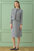【LOVE FOR TWEED 2023】トーンミックスツイード スカート