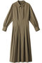 ブロードタックフレアワンピース アナイ/ANAYI カーキ