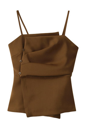 アナイ/ANAYIのストレッチツイルタックキャミブラウス(110400/110401)