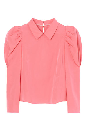 アナイ/ANAYIのトリアセグログランパフ袖ブラウス(110400/110403)