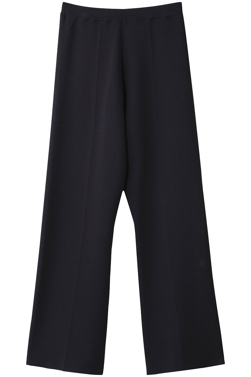 ANAYI レーヨンナイロンニットパンツ (ネイビー, 38) アナイ ELLE SHOP ANAYI レーヨンナイロンニットパンツ (ネイビー, 38) アナイ ELLE SHOP