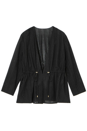 アナイ/ANAYIのレース刺繍ストリング ジャケット(110800/110801)