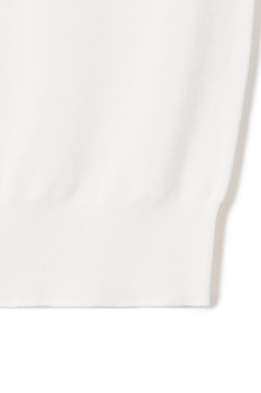 ANAYI(アナイ)｜バックリボンネックシアー プルオーバー/ホワイト の