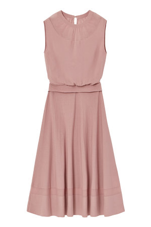 アナイ/ANAYIのネックシアーフレアドレス(110500/110502)