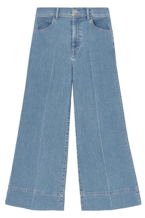 アナイ/ANAYIのストレッチデニムワイドパンツ(110600/110604)