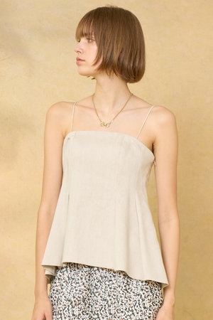 アナイ/ANAYIのリネンストレッチビスチェ(110400/110401)
