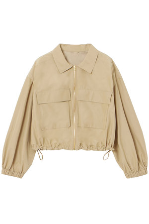 アナイ/ANAYIのポリタフタポケットブルゾン(110800/110802)