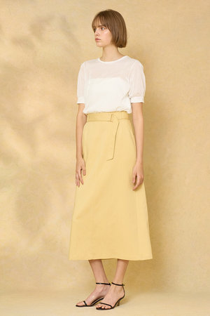 アナイ/ANAYIのシャンブレーマキシスカート(110700/110703)