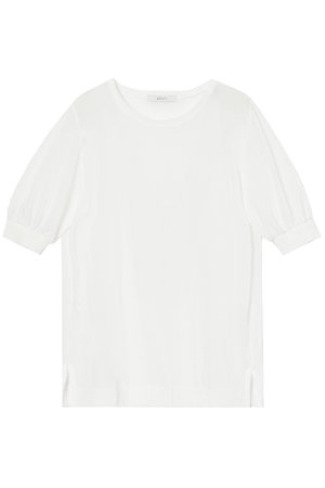 アナイ/ANAYIのプレーティング天竺半袖プルオーバー(110100/110102)