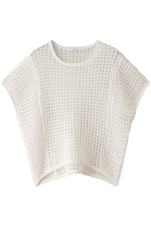 アナイ/ANAYIの和紙ビッグメッシュショートプルオーバー(110300/110301)