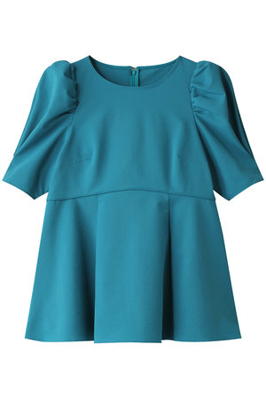 アナイ/ANAYIのサッカーストレッチペプラムブラウス(110400/110402)