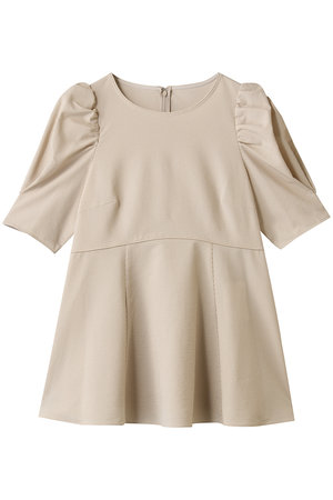 アナイ/ANAYIのサッカーストレッチペプラムブラウス(110400/110402)