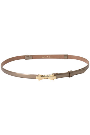 アナイ/ANAYIのリボンモチーフBELT(140500/140501)