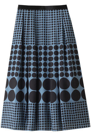 アナイ/ANAYIのサテンドットPTタックスカート(110700/110703)