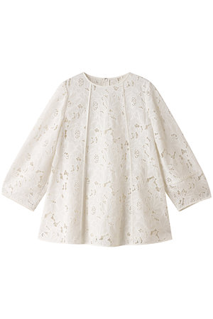 アナイ/ANAYIのフラワーシシュウフレアブラウス(110400/110403)