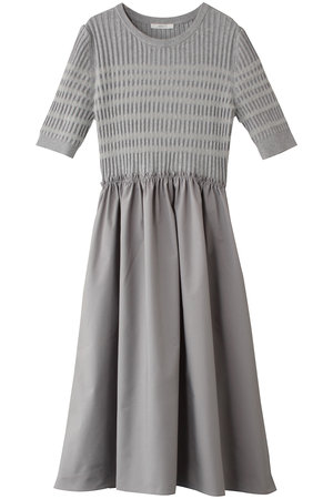 アナイ/ANAYIのフェザーボーダードッキングワンピース(110500/110503)