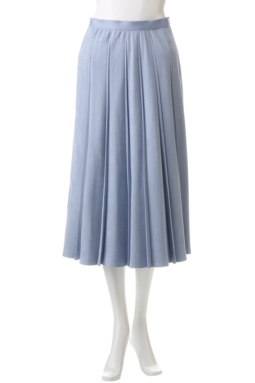 アナイフェイクスエードプリーツスカート　36　新品未使用品 ANAYI（アナイ） スカート フェイクスエードプリーツスカート