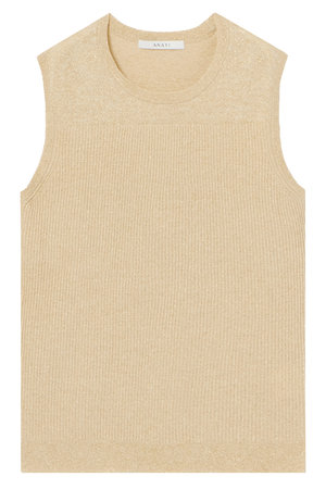 アナイ/ANAYIのLUREXノースリーブ プルオーバー(110300/110301)