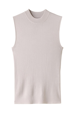 アナイ/ANAYIのアセテートポリエステルノースリーブプルオーバー(110300/110301)