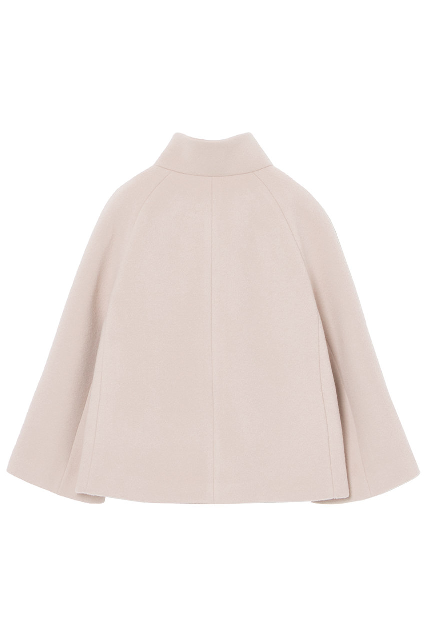 【美品】ANAYI アナイ　ウールビーバーショートコート38 ベージュ ANAYI(アナイ)｜ウールビーバーショートコート/ピンクベージュ の通販