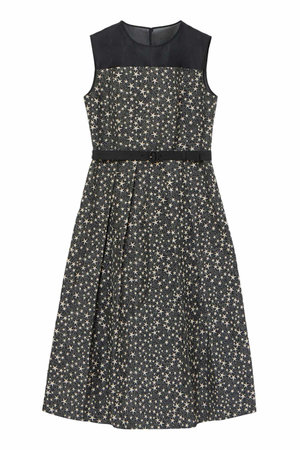 アナイ/ANAYIのスターダストジャガードシアーヨークワンピース(110500/110502)