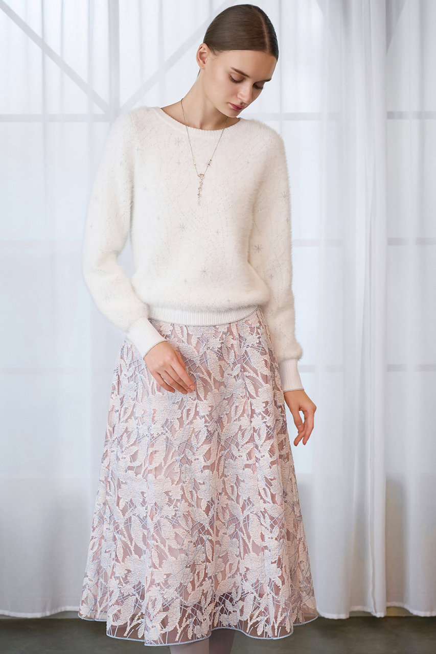 GW特別価格アナイ フラワーエンブロイダリースカート