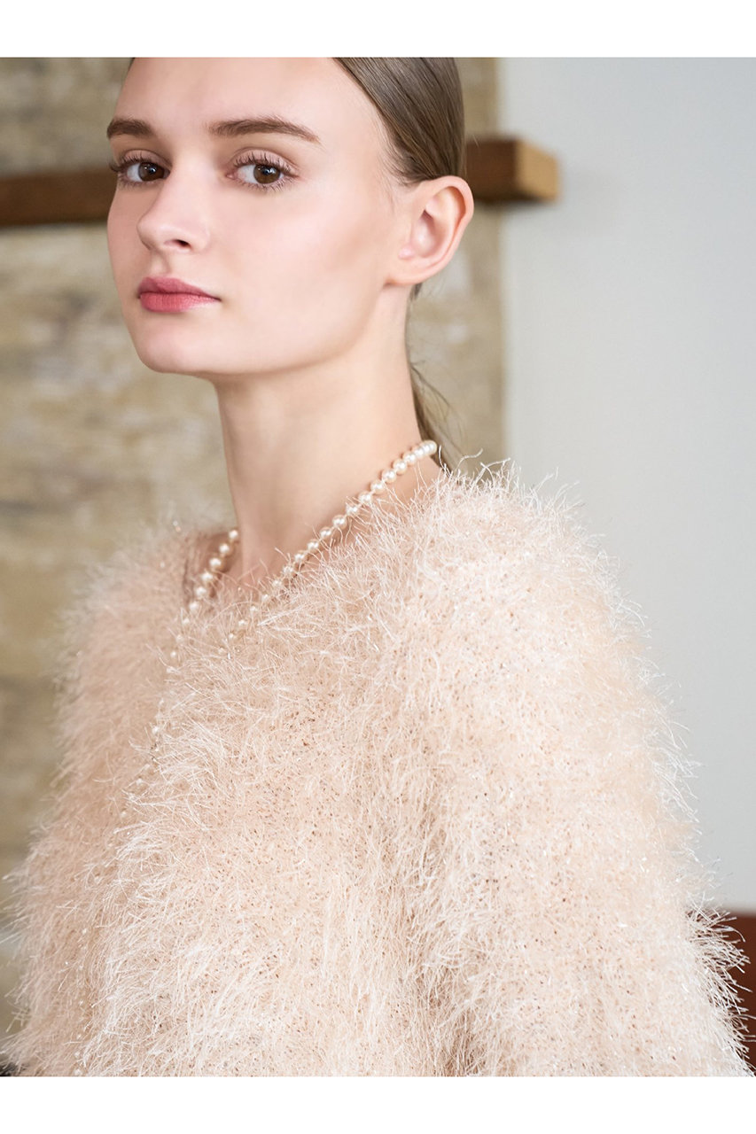 ANAYI ラメシャギープルオーバー