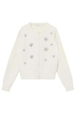 アナイ/ANAYIのスノーフレークカーディガン(110300/110303)