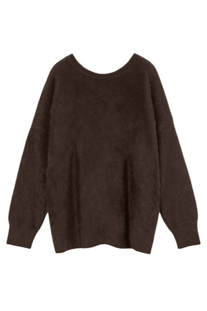 アナイ/ANAYIのフラッフィオーバーサイズ プルオーバー(110300/110301)