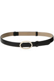 パールオーバルバックルBELT
