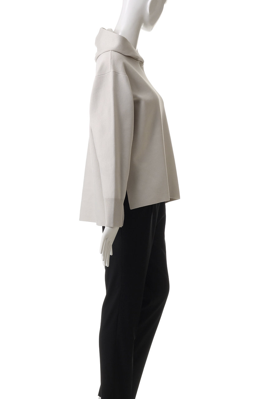 ANAYI(アナイ)｜スムースニットパーカー/オフホワイト の通販