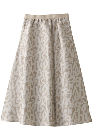 アナイ/ANAYIのレタードジャガードギャザースカート(110700/110703)