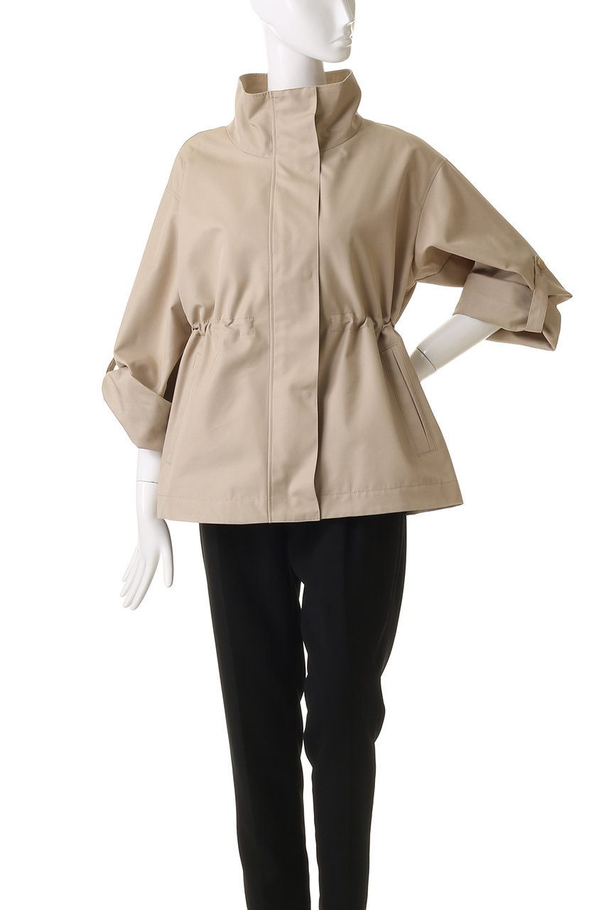 ANAYI(アナイ)｜ハッスイツイルミドルスタンドコート/ベージュ の通販