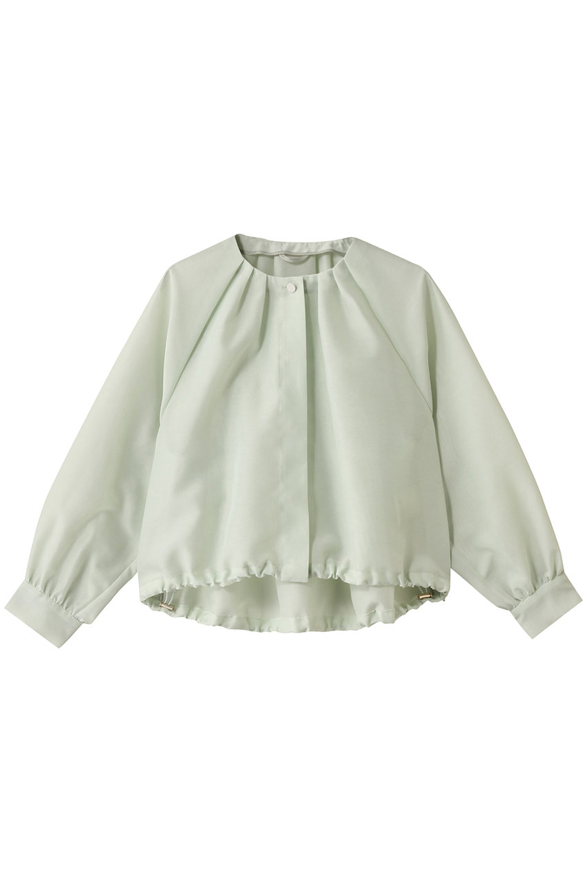 ANAYI ハードオーガンジーノーカラーBZ (ライトブルー, 38) アナイ ELLE SHOP ANAYI ハードオーガンジーノーカラーBZ (ライトブルー, 38) アナイ ELLE SHOP