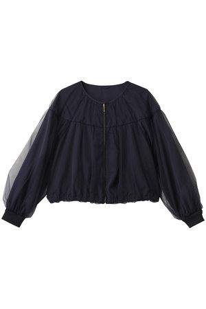 アナイ/ANAYIのチュールヨークギャザーブルゾン(110800/110802)