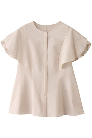 アナイ/ANAYIのサッカーストレッチペタルスリーブブラウス(110400/110402)