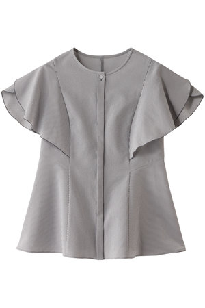 アナイ/ANAYIのサッカーストレッチペタルスリーブブラウス(110400/110402)