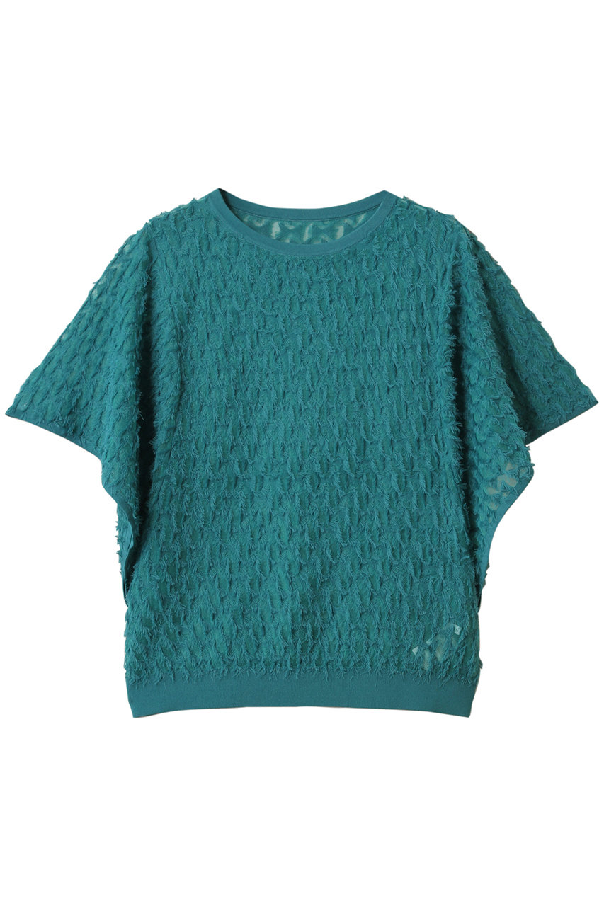 ANAYI パピヨンシャギーJQプルオーバー (グリーン, 38) アナイ ELLE SHOP ANAYI パピヨンシャギーJQプルオーバー (グリーン, 38) アナイ ELLE SHOP