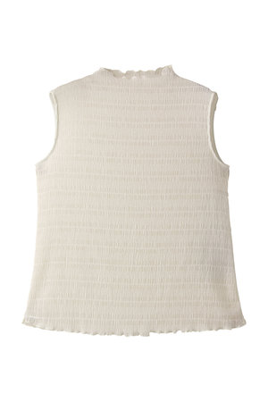 アナイ/ANAYIのリンクルシャーリングノースリプルオーバー(110100/110101)