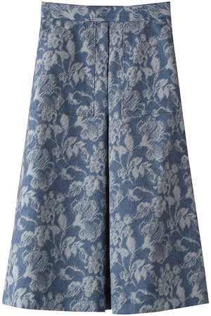 アナイ/ANAYIのデニムフラワーJQポケットスカート(110700/110703)