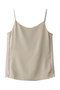 ベア天サテンコンビキャミソール アナイ/ANAYI ベージュ