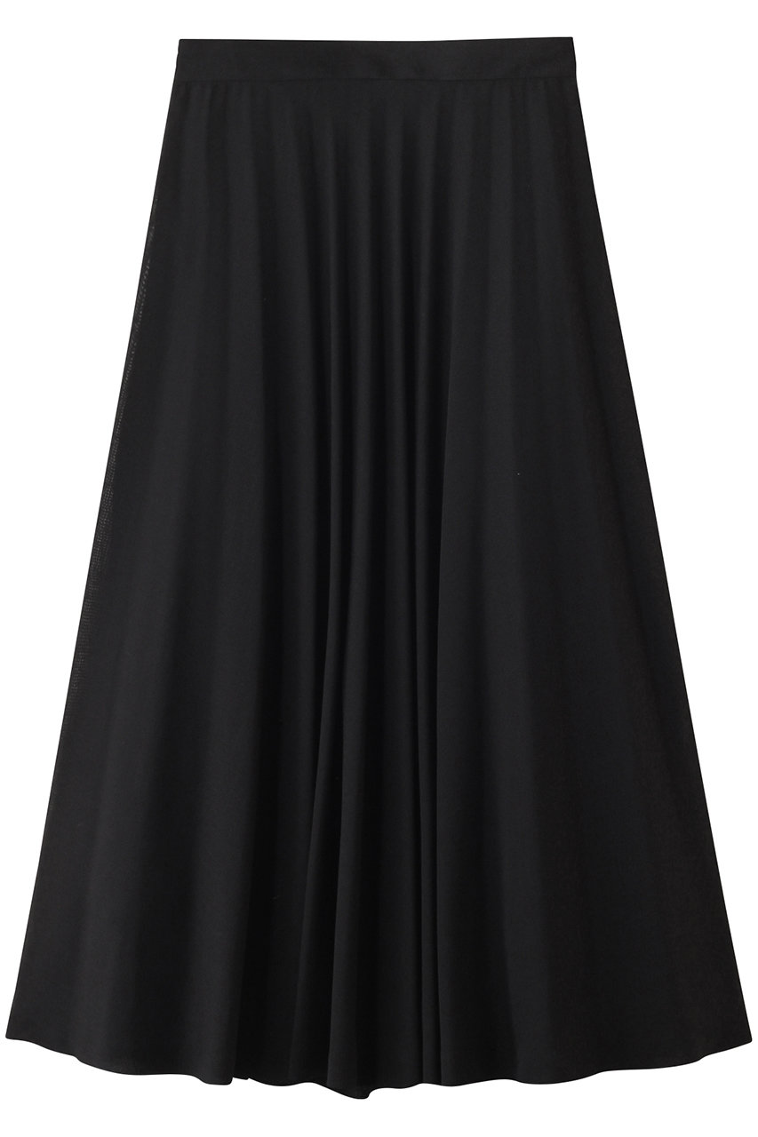 アナイ/ANAYIのリネンライクボイルプリーツスカート(ブラック/10252711090-81-380)