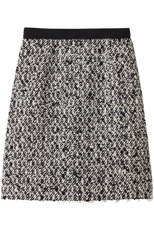 アナイ/ANAYIのモノトーンリボンツイードミニスカート(110700/110701)