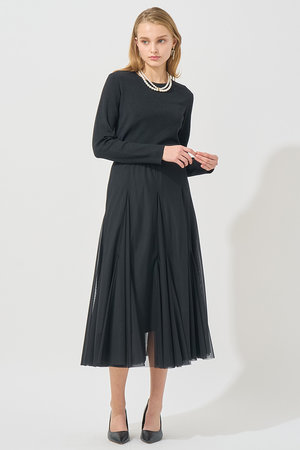 アナイ　バックリボンネックシアー プルオーバー バックリボンネックシアー プルオーバー|ANAYI OFFICIAL ONLINE STORE