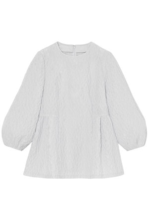 アナイ/ANAYIの【Eternal Line 2025】リングふくれジャガードペプラム ブラウス(110400/110403)