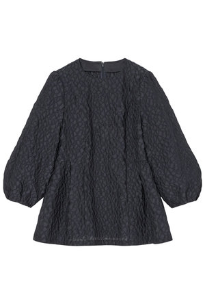 アナイ/ANAYIの【Eternal Line 2025】リングふくれジャガードペプラム ブラウス(110400/110403)