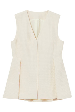 アナイ/ANAYIの【Eternal Line 2025】パフィジャガードペプラムジレ(110800/110806)