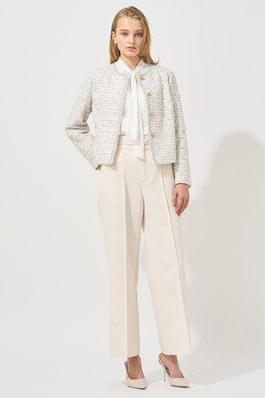 アナイ/ANAYIの【Eternal Line 2025】コンパクトストレッチワイドパンツ(110600/110601)