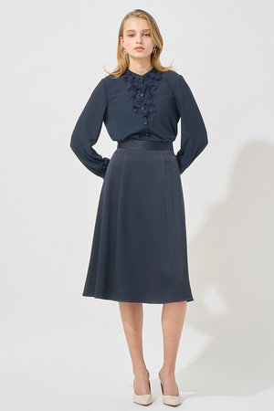 アナイ/ANAYIの【Eternal Line 2025】トリアセサテンバックフレア スカート(110700/110702)